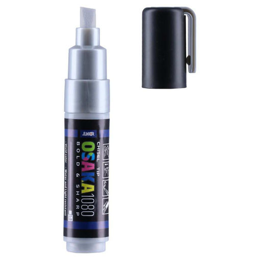 Picture of JUNIOR ACRYLIC MARKER 1-8.0MM METALLIC SILVER